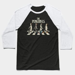 The penguin-Ls - Abbey Road Baseball T-Shirt